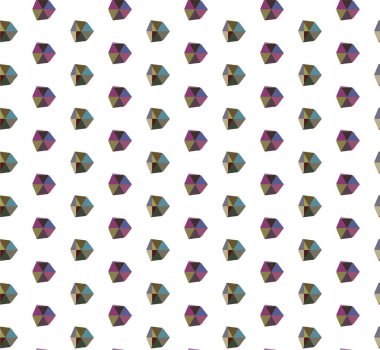 soyut geometrik dikişsiz arkaplan, vektör illüstrasyonu 