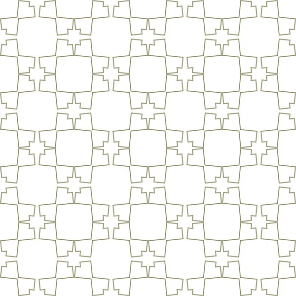 Nahtlose Geometrische Ornamentmuster Abstrakter Hintergrund — Stockvektor