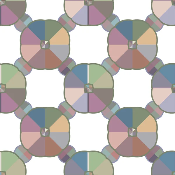 Wektorowa Ilustracja Geometrycznego Bezszwowego Wzoru Abstrakcyjne Tło Tapety — Wektor stockowy