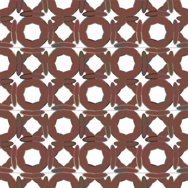 Декоративний Орнамент Безшовним Візерунком — стоковий вектор