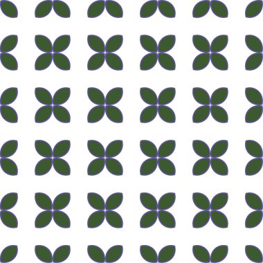 Kusursuz desenli dekoratif dekoratif şablon