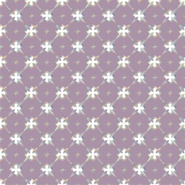 Geometrik şekilli kusursuz desen vektör çizimi