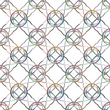 Geometrik dikişsiz desenlerin vektör çizimi, soyut duvar kağıdı arkaplanı