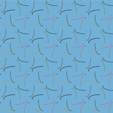 Kusursuz desenli dekoratif dekoratif şablon