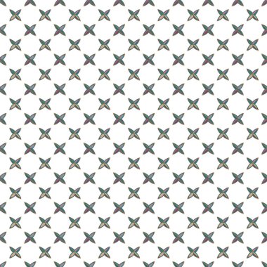 Kusursuz desenli dekoratif dekoratif şablon