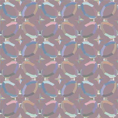 Geometrik dikişsiz desenlerin vektör çizimi, soyut duvar kağıdı arkaplanı 