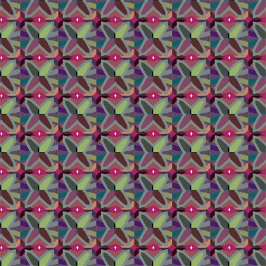 soyut geometrik dikişsiz konuşma, vektör illüstrasyonu
