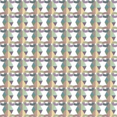 Geometrik dikişsiz desenlerin vektör çizimi, soyut duvar kağıdı arkaplanı