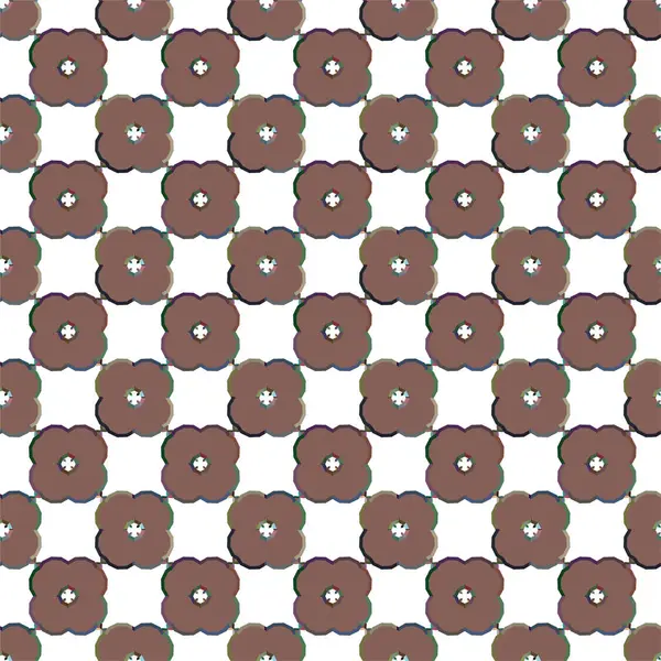 華やかなベクトル幾何学的なシームレスパターン壁紙の背景 — ストックベクタ