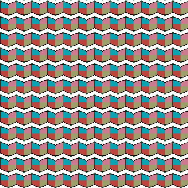 Абстрактна Текстура Тла Геометричному Декоративному Стилі Векторний Безшовний Дизайн — стоковий вектор