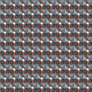 Geometrik dikişsiz desenlerin vektör çizimi, soyut duvar kağıdı arkaplanı 