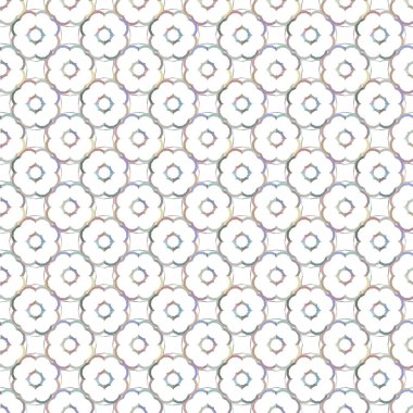 Geometrik dikişsiz desenlerin vektör çizimi, soyut duvar kağıdı arkaplanı 
