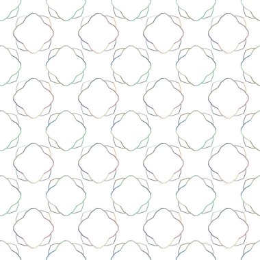 Kusursuz desenli dekoratif dekoratif şablon 