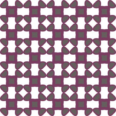 Geometrik şekilli kusursuz desen vektör çizimi