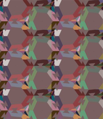 soyut geometrik kusursuz desen, dekoratif duvar kağıdı