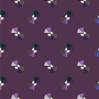 soyut geometrik dikişsiz arkaplan, vektör illüstrasyonu 