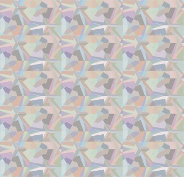 Geometrik şekilli kusursuz desen vektör çizimi