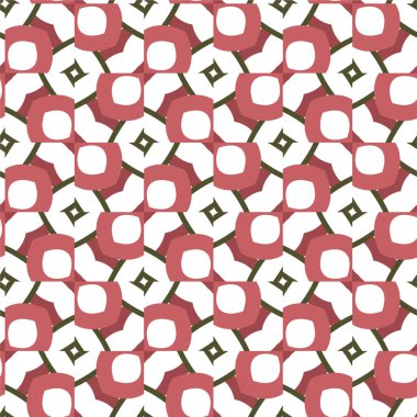 Geometrik dikişsiz desenlerin vektör çizimi, soyut duvar kağıdı arkaplanı 