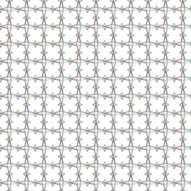 Geometrik şekilli kusursuz desen vektör çizimi