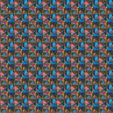 soyut geometrik dikişsiz arkaplan, vektör illüstrasyonu 