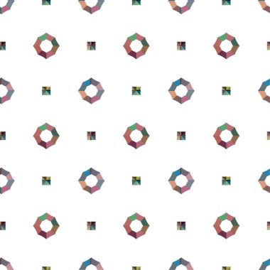 soyut geometrik dikişsiz arkaplan, vektör illüstrasyonu 