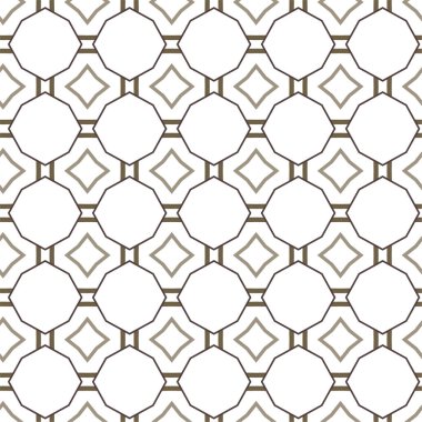 Geometrik şekilli kusursuz desen vektör çizimi