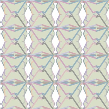 Geometrik dikişsiz desenlerin vektör çizimi, soyut duvar kağıdı arkaplanı 