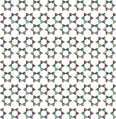Geometrik dikişsiz desenlerin vektör çizimi, soyut duvar kağıdı arkaplanı 
