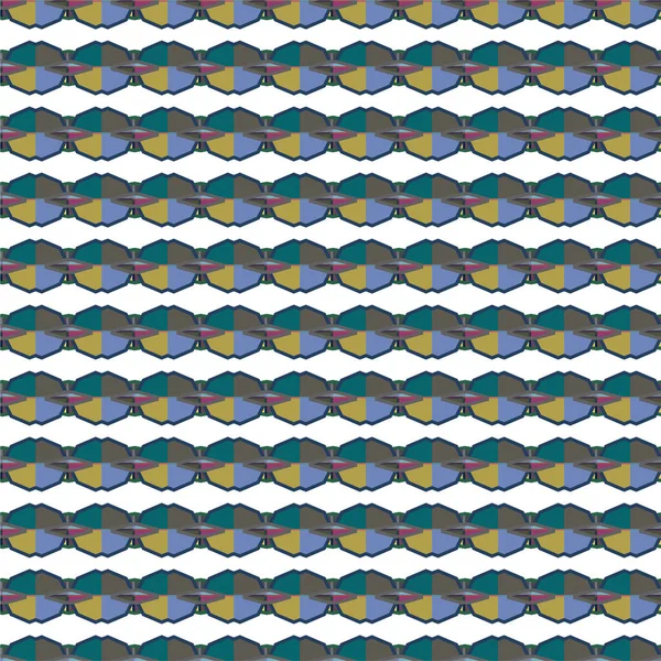 Abstrakte Geometrische Vektorvorlage Tapetenhintergrund Mit Nahtlosem Muster — Stockvektor