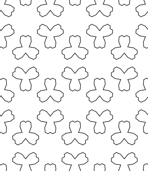 Behang Achtergrond Met Naadloos Patroon Abstracte Geometrische Vector Template — Stockvector