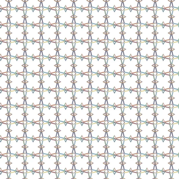 Padrão Sem Costura Com Formas Geométricas Ilustração Vetorial — Vetor de Stock