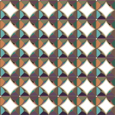 soyut geometrik kusursuz desen, dekoratif duvar kağıdı