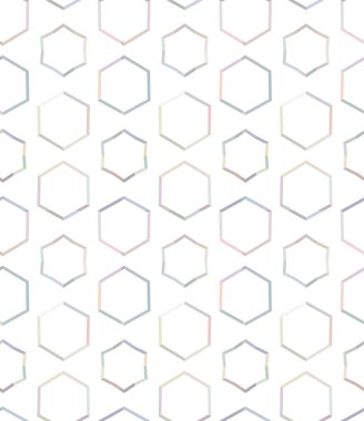 Geometrik şekilli kusursuz desen vektör çizimi