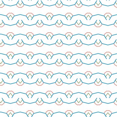 Kusursuz desenli dekoratif dekoratif şablon