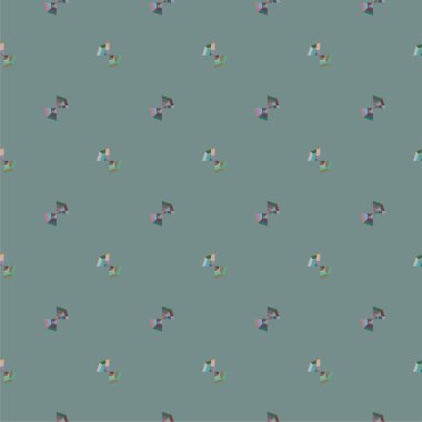 Geometrik dikişsiz desenlerin vektör çizimi, soyut duvar kağıdı arkaplanı 