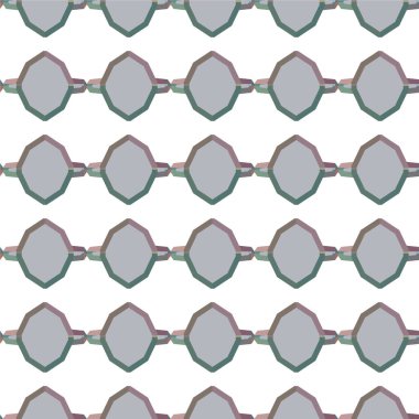soyut geometrik dikişsiz arkaplan, vektör illüstrasyonu 