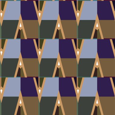 soyut geometrik dikişsiz arkaplan, vektör illüstrasyonu 