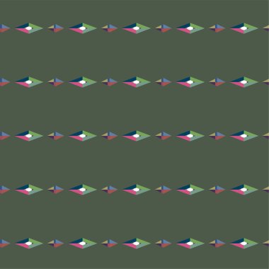 Geometrik süsleme tarzında soyut arkaplan dokusu, vektörsüz tasarım