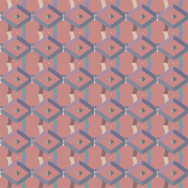 Geometrik dikişsiz desenlerin vektör çizimi, soyut duvar kağıdı arkaplanı 