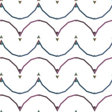 Geometrik süsleme tarzında soyut arkaplan dokusu, vektörsüz tasarım