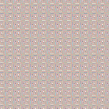 Geometrik şekilli kusursuz desen vektör çizimi