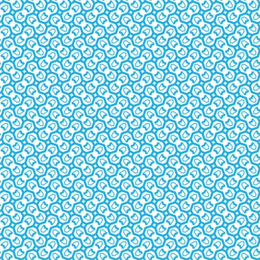 Kusursuz desenli dekoratif dekoratif şablon