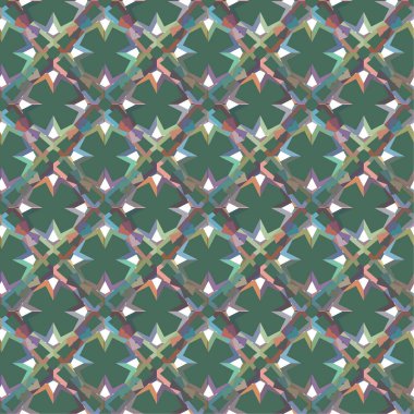Geometrik dikişsiz desenlerin vektör çizimi, soyut duvar kağıdı arkaplanı 