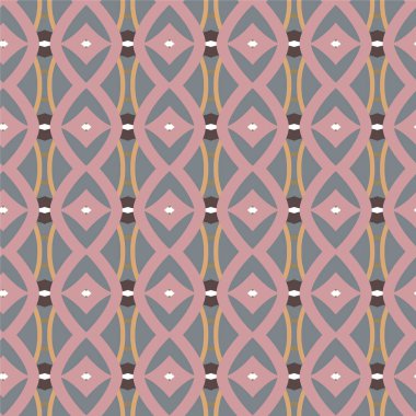 Kusursuz desenli dekoratif dekoratif şablon