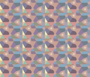 Kusursuz desenli dekoratif dekoratif şablon