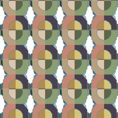 soyut geometrik dikişsiz arkaplan, vektör illüstrasyonu 