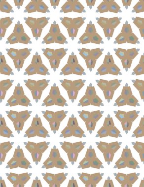 Geometrik dikişsiz desenlerin vektör çizimi, soyut duvar kağıdı arkaplanı 