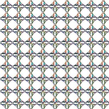 Kusursuz desenli dekoratif dekoratif şablon 