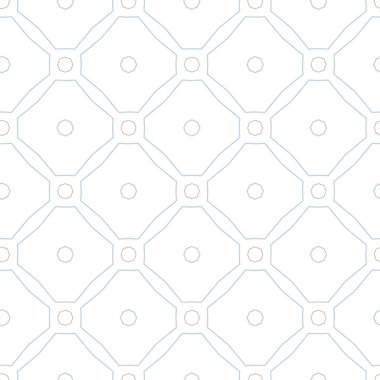 Geometrik şekilli kusursuz desen vektör çizimi