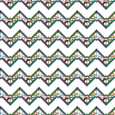 Geometrik dikişsiz desenlerin vektör çizimi, soyut duvar kağıdı arkaplanı 